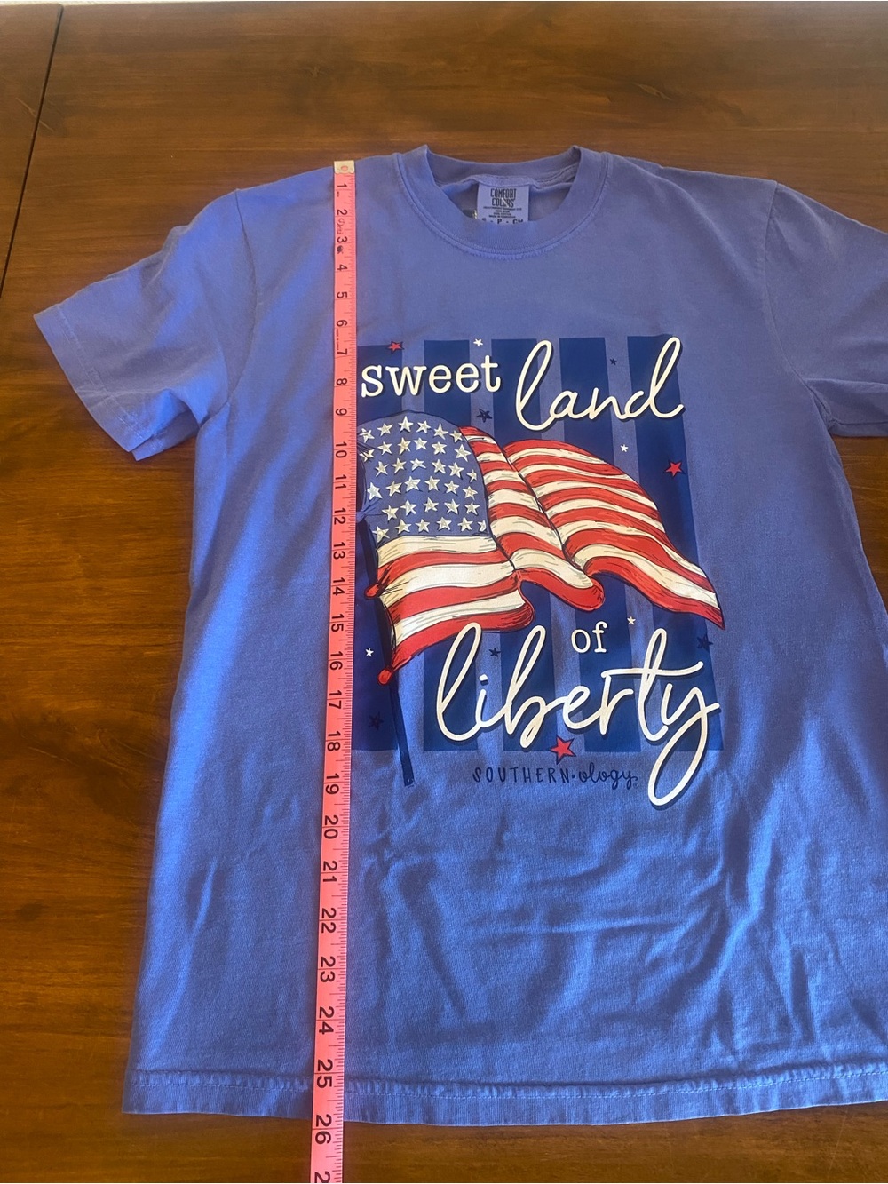 Southernology® Liberty Flag Statement Tee Size Small - Picture 6 of 8